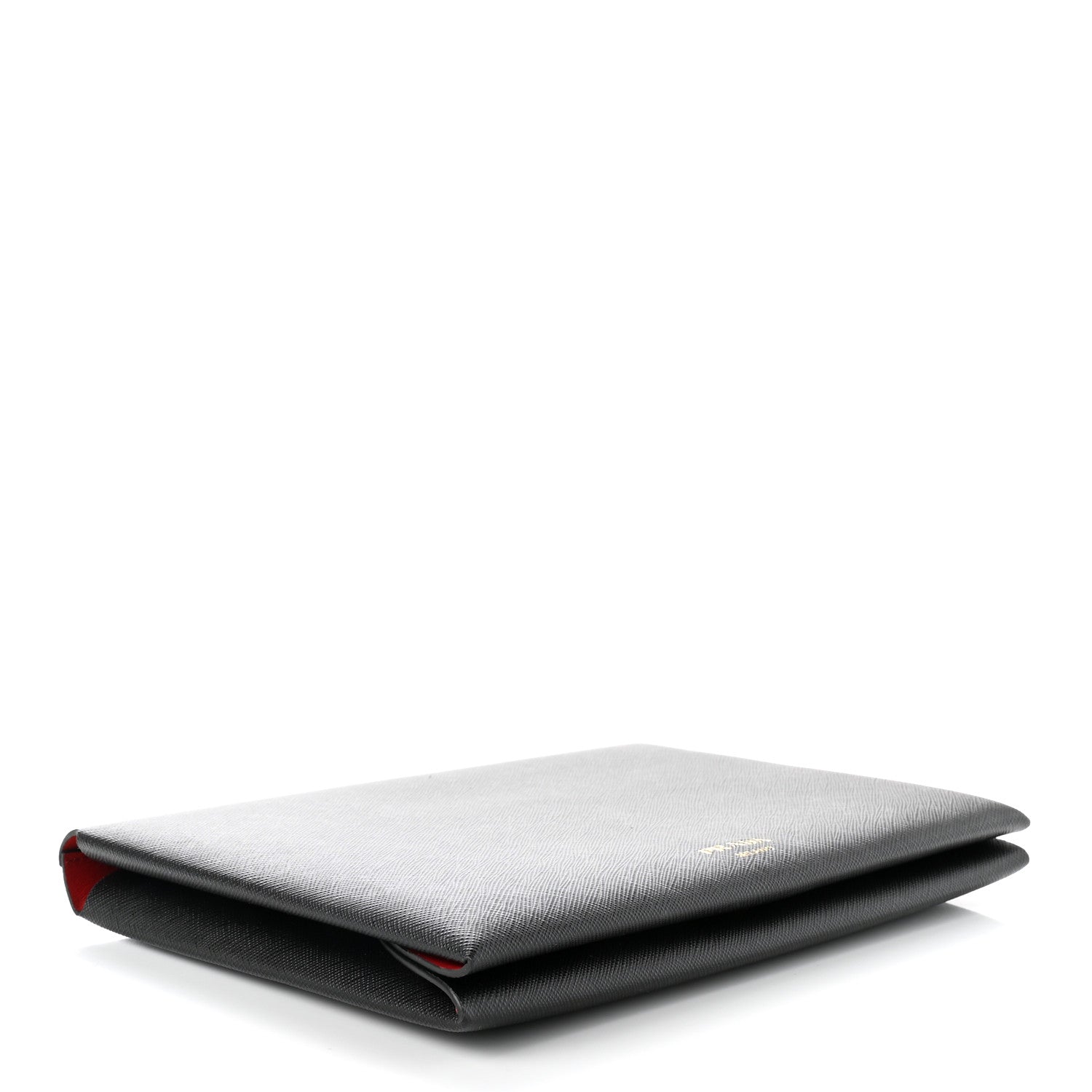 Prada Saffiano Pouch Black Rosso 5 of 9