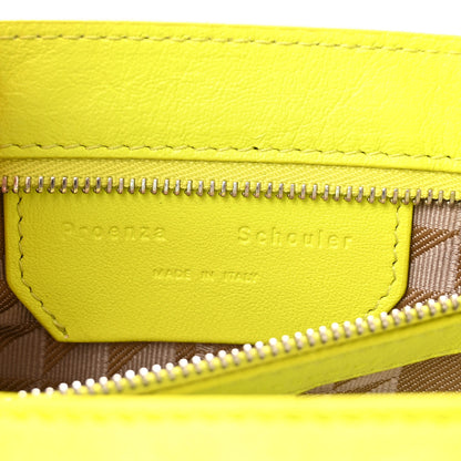 Proenza Schouler Lambskin Medium PS1 Satchel Sulfur 6 of 9