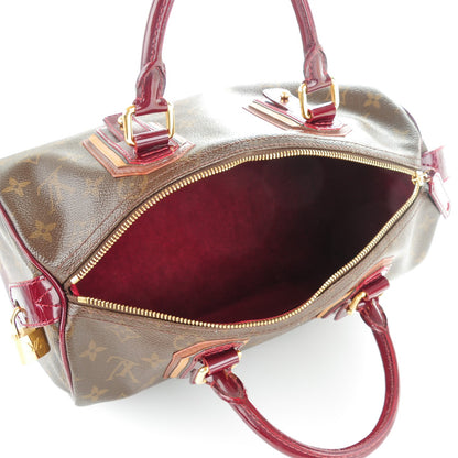 Louis Vuitton Monogram Mirage Speedy 30 Bordeaux 5 of 9