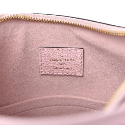 Louis Vuitton Empreinte Monogram Giant By The Pool Marshmallow Hobo PM Bouton De Rose 8 of 8