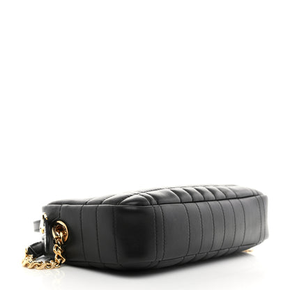 Burberry Calfskin Quilted Small Lola Camera Bag Black 4 of 10