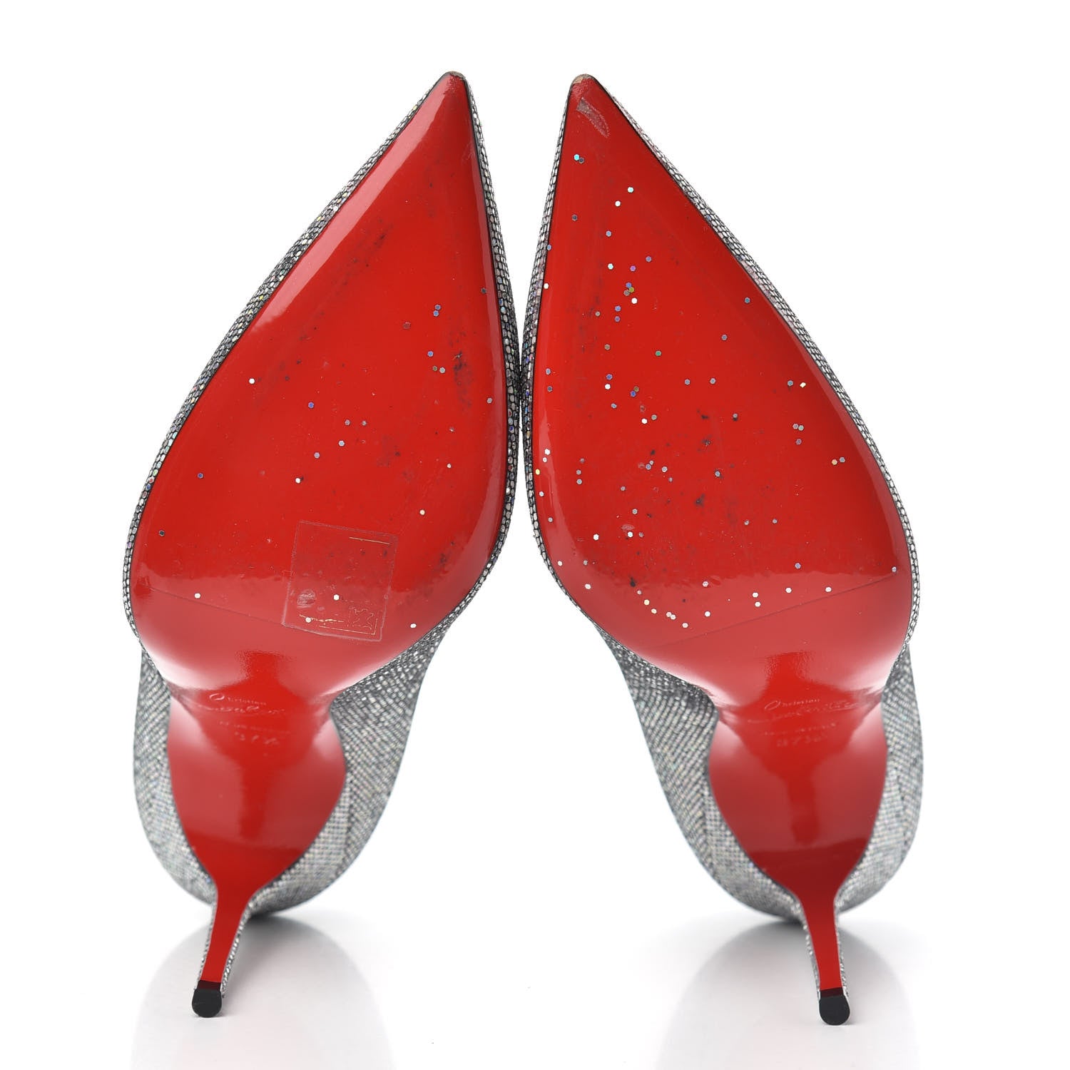 Christian Louboutin Glitter So Kate 120 Pumps 37.5 Disco Ball Multicolor 5 of 10