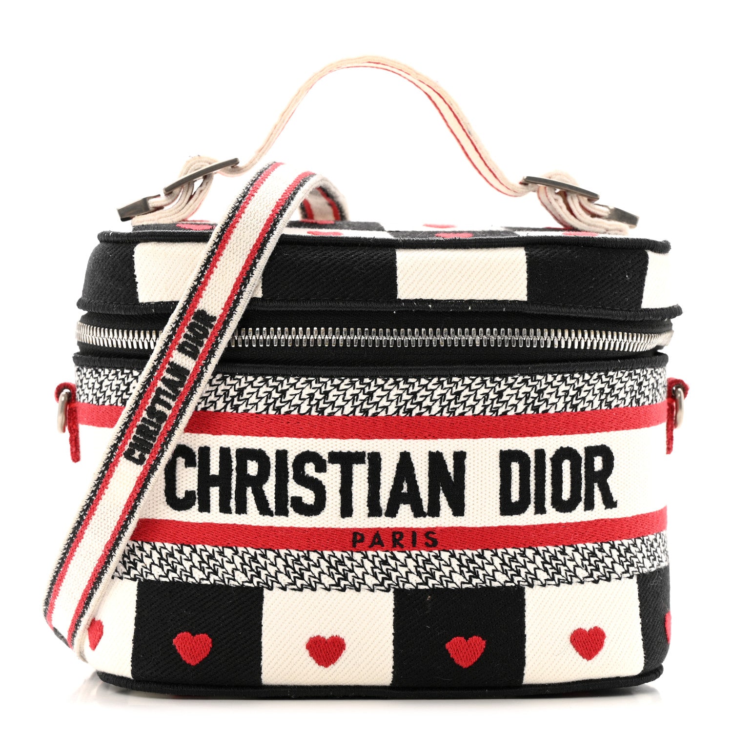 Christian Dior Canvas D-Chess Embroidered Dioramour Diortravel
