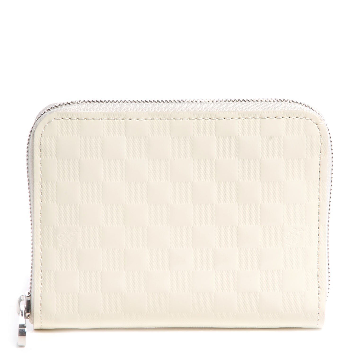 Louis Vuitton Damier Facette Zippy Coin Purse Creme 1 of 7