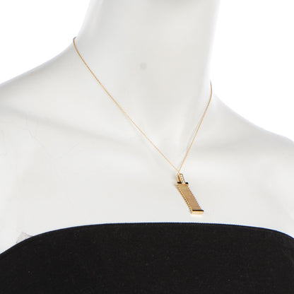 Tiffany 18K Yellow Gold Diamond Somerset Pendant Necklace 2 of 4