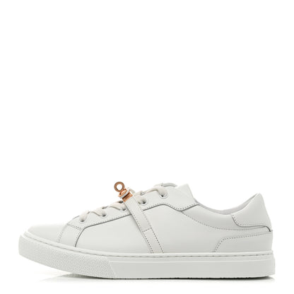 Hermes Calfskin Day Sneakers 41 White 1 of 8