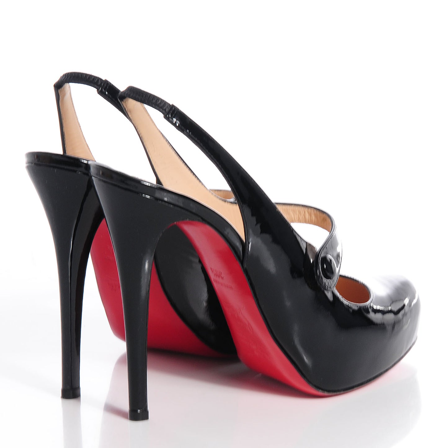 Patent Rolande Boucle 120 Pumps 39.5 Black