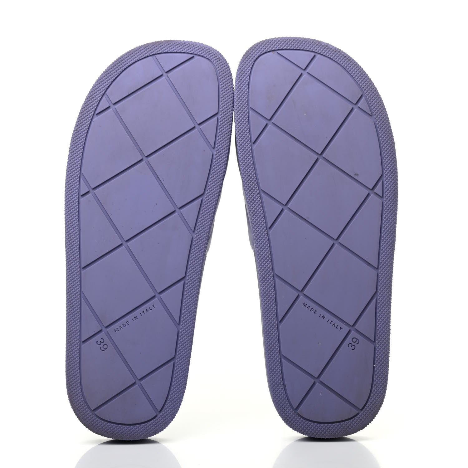 Bottega Veneta Rubber The Slider Sandals 39 Lavender 5 of 7