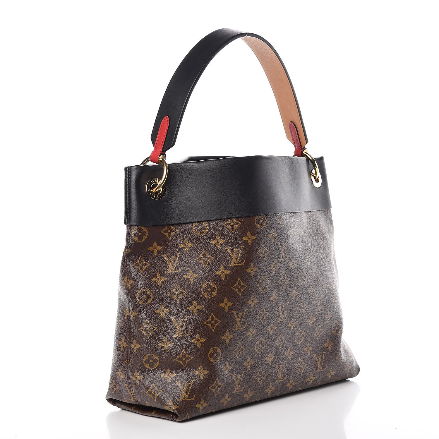 Louis Vuitton Monogram Tuileries Hobo Black 3 of 9