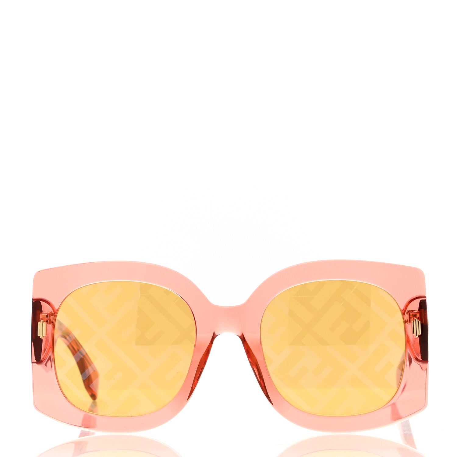 Fendi Acetate Square Sunglasses FF0436/G/S Pink 2 of 8