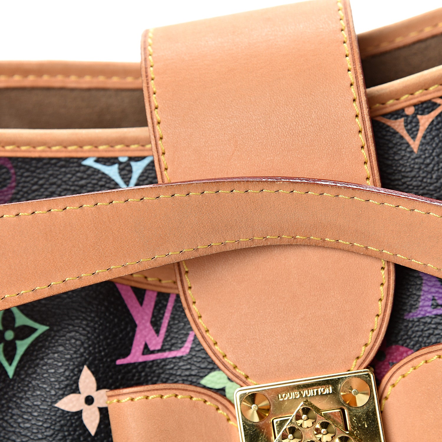 Louis Vuitton Monogram Multicolor Annie GM Black 10 of 14