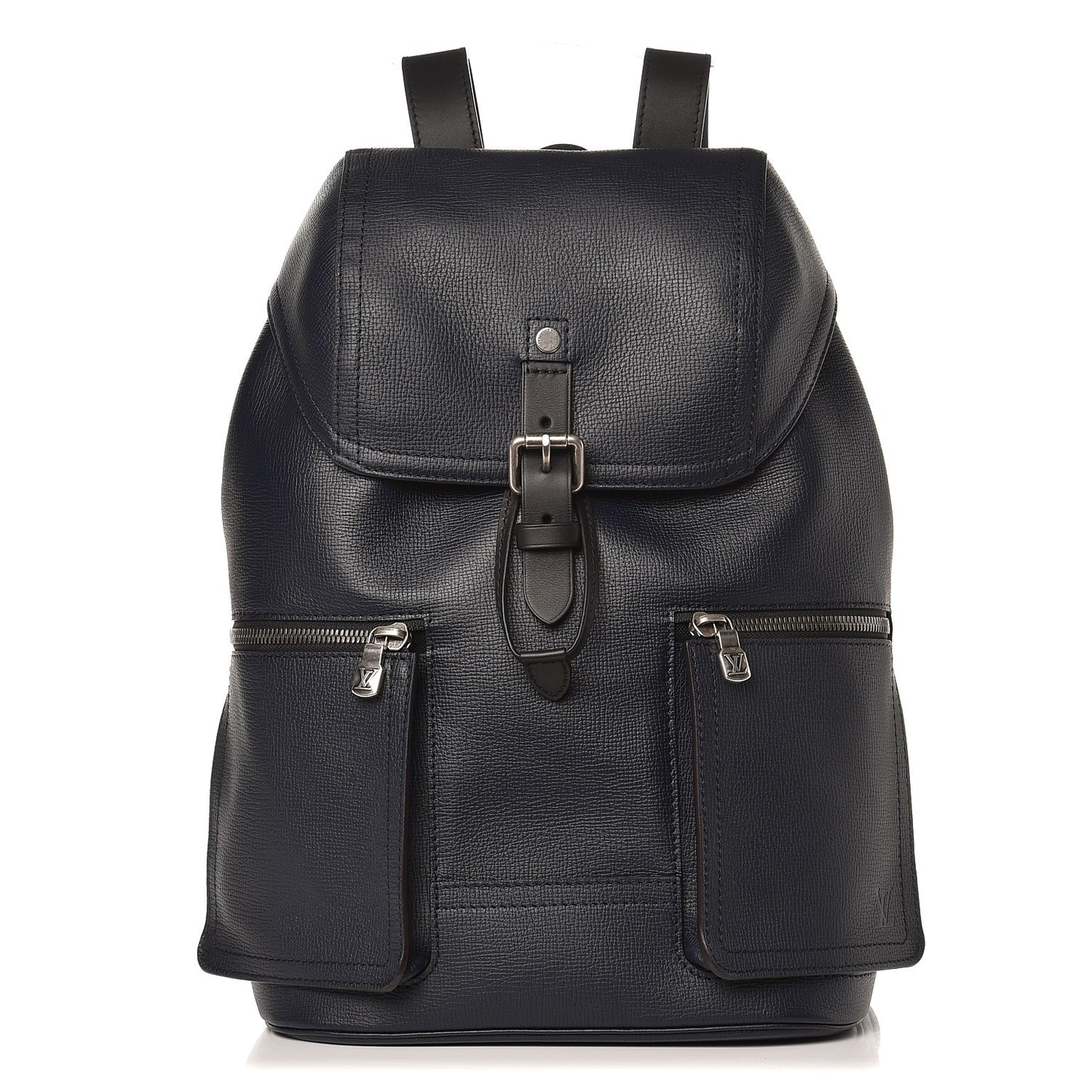 Utah Calfskin Canyon Backpack Blue Marine