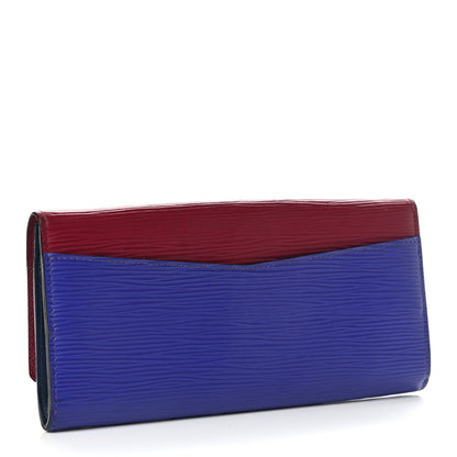 Louis Vuitton Epi Flore Tri-Color Wallet Fuchsia 3 of 7