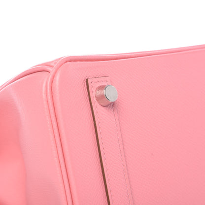 Hermes Epsom Birkin 25 Rose Confetti 7 of 34
