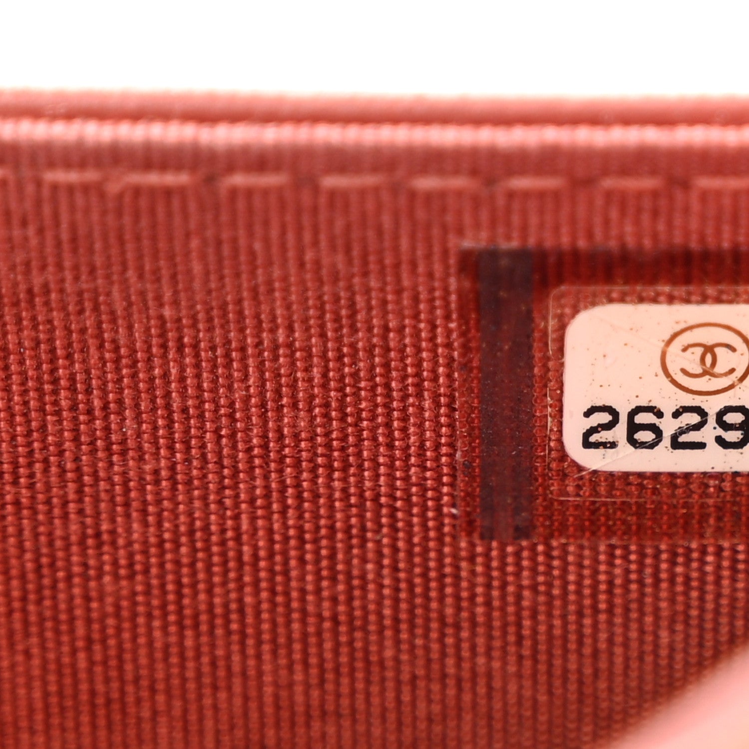 Chanel Lambskin Quilted Boy Wallet On Chain WOC Red 8 of 11