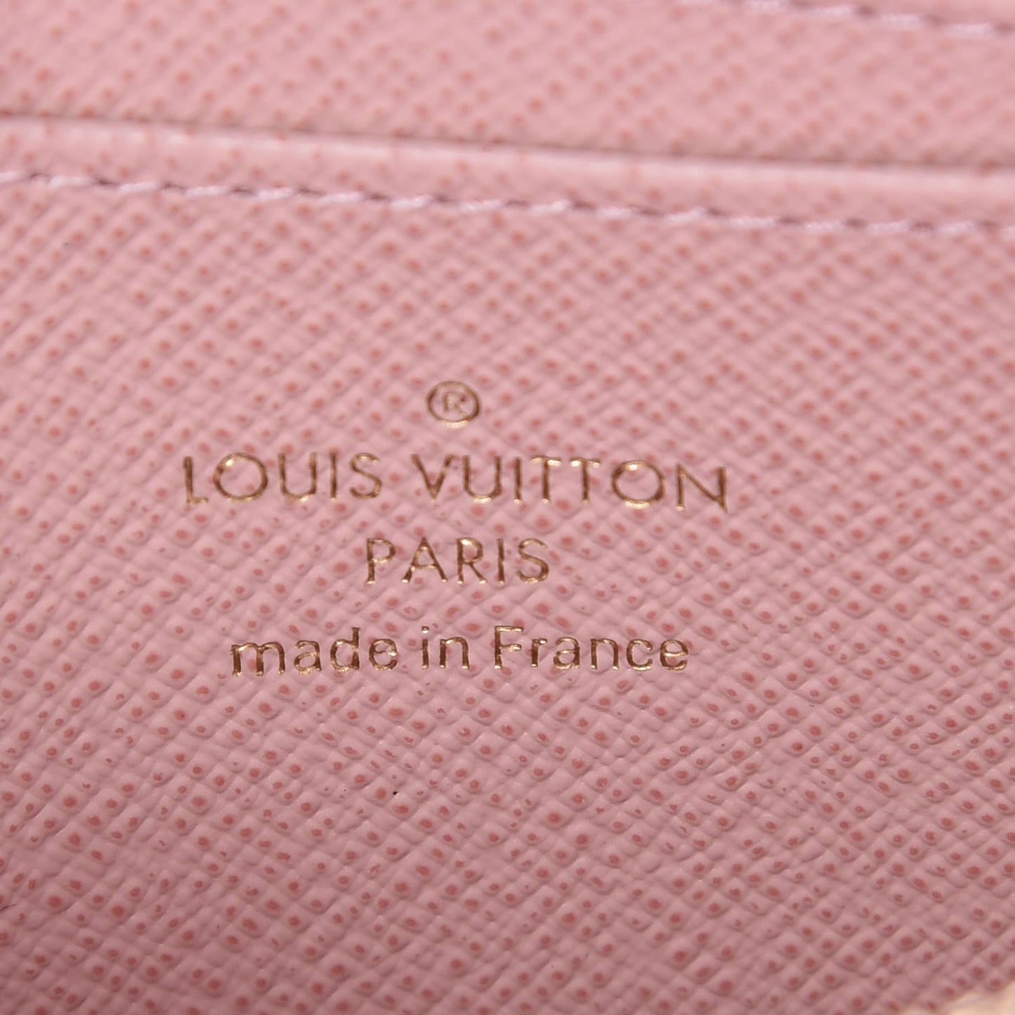 Damier Ebene Zippy Coin Purse Rose Ballerine