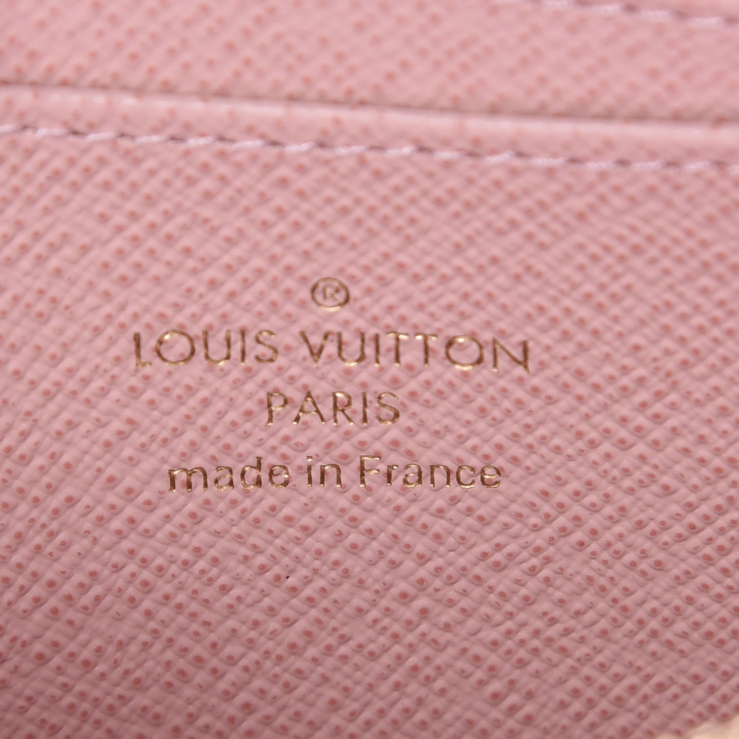 Louis Vuitton Damier Ebene Zippy Coin Purse Rose Ballerine 6 of 8