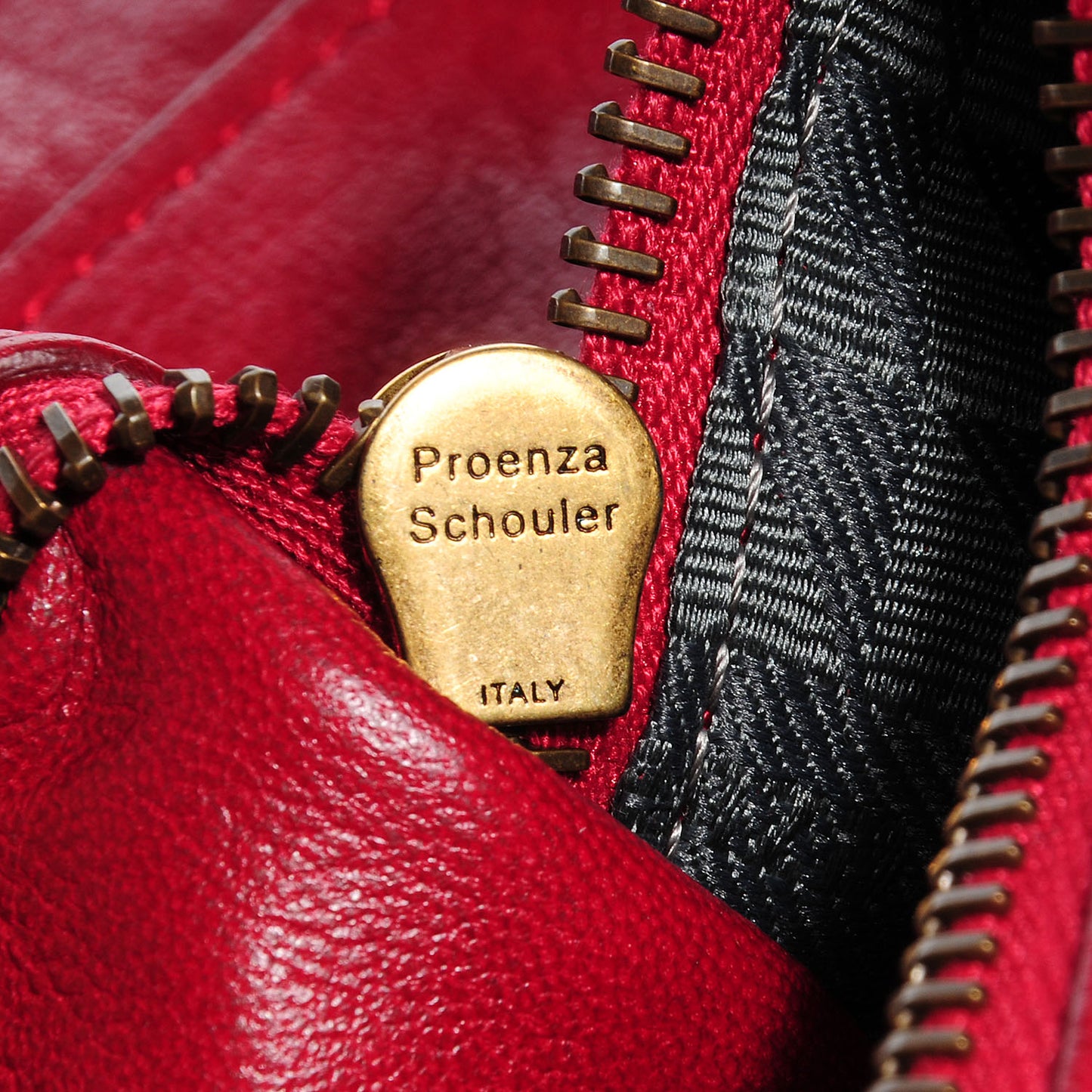 Lambskin Medium PS1 Satchel Chianti