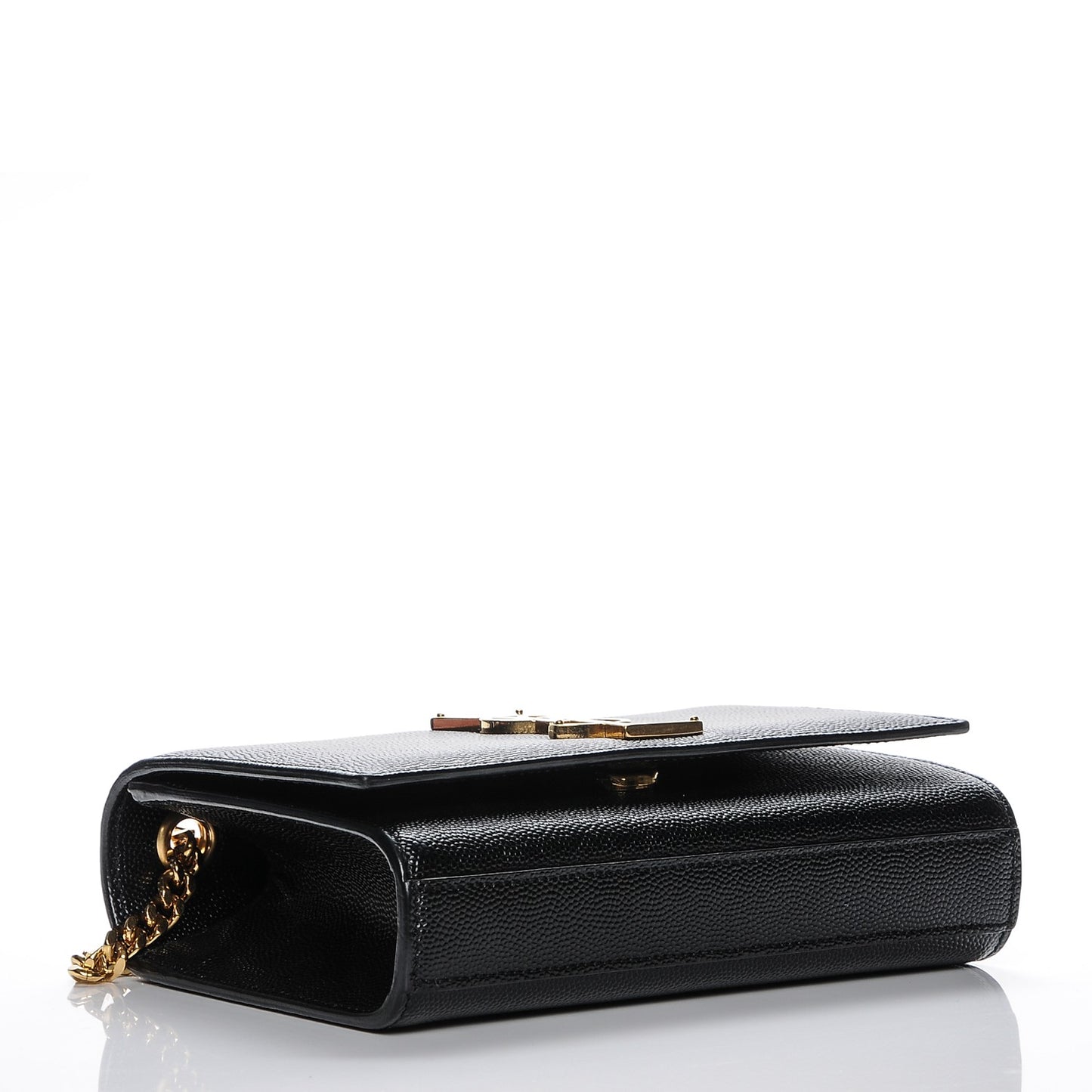 Grain De Poudre Small Monogram Kate Satchel Black