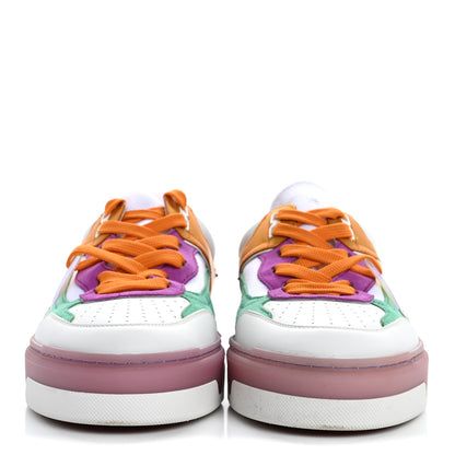 Christian Louboutin Calfskin Suede Spike Astroloubi Donna Low Top Sneakers 40.5 Kismet Supernova 3 of 12