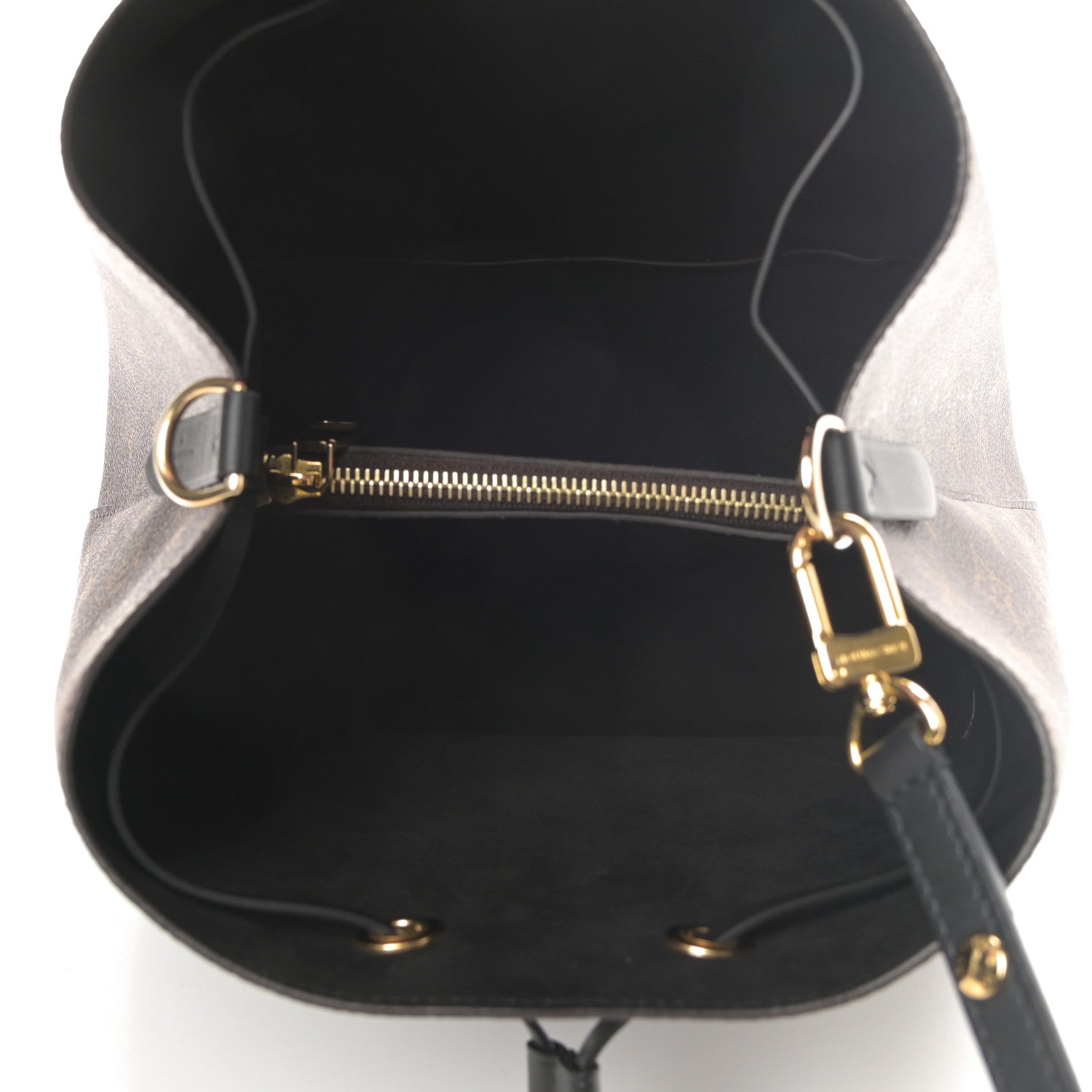 Louis Vuitton Monogram Neonoe MM Black 5 of 10