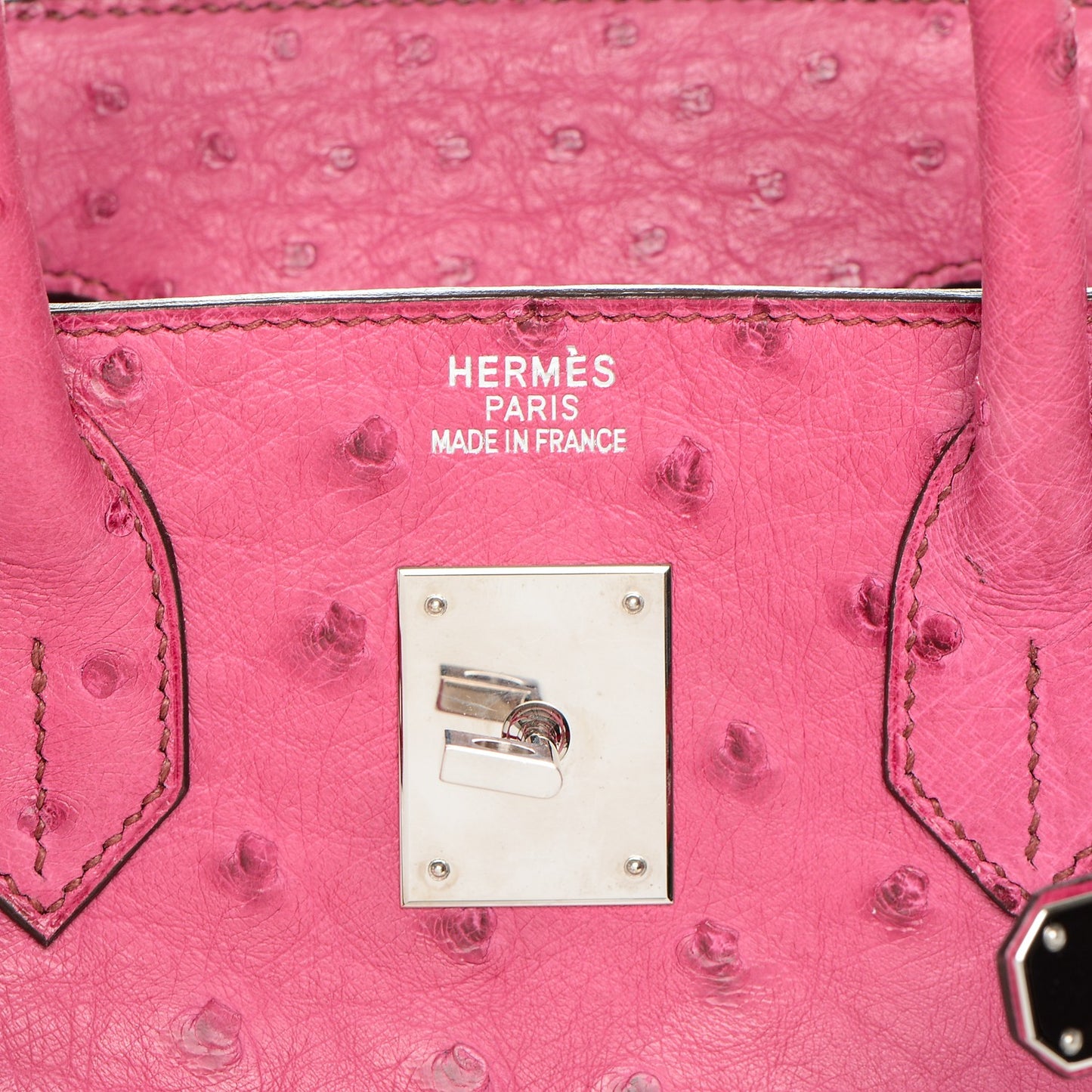 Ostrich HAC Birkin 32 Fuchsia