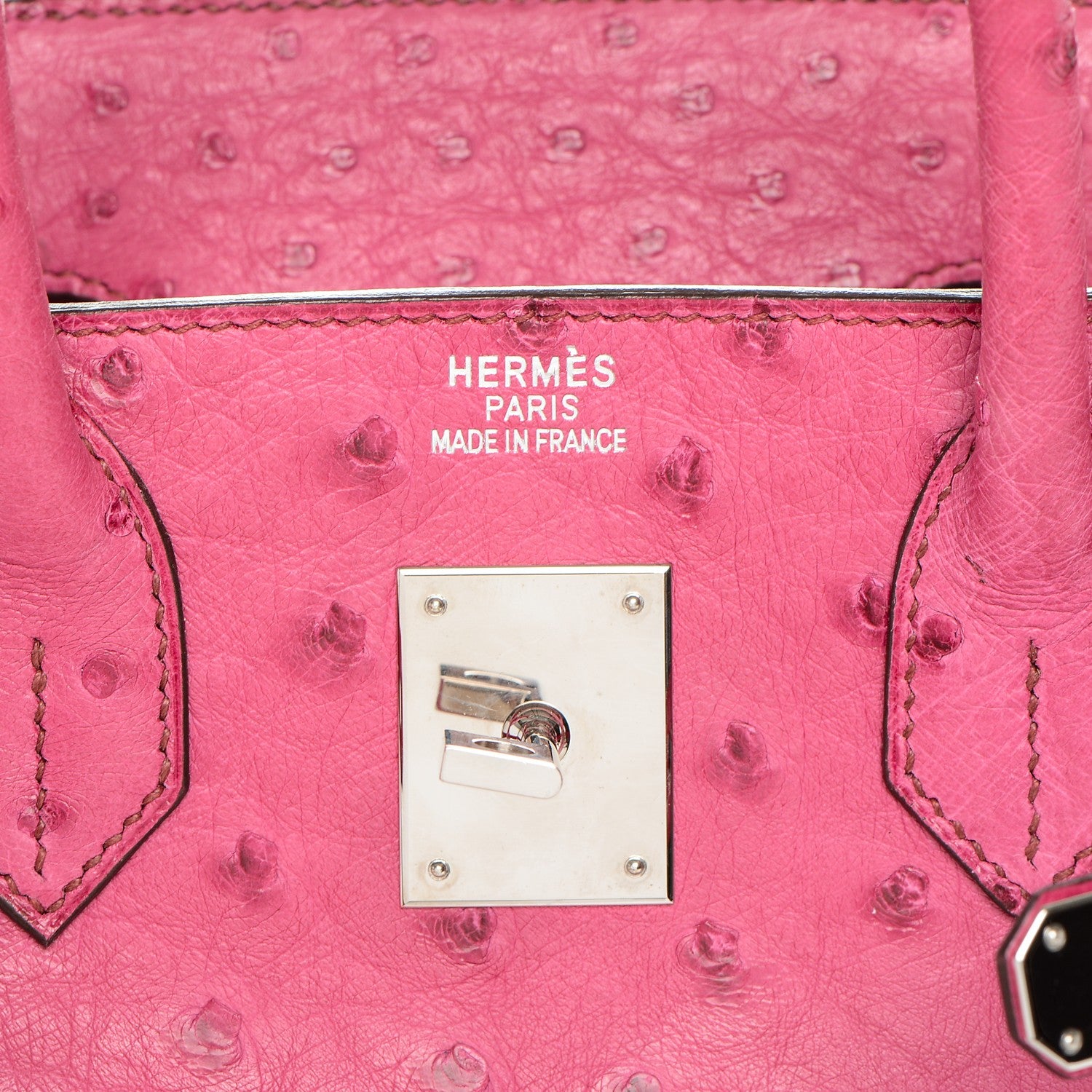 Hermes Ostrich HAC Birkin 32 Fuchsia 17 of 28