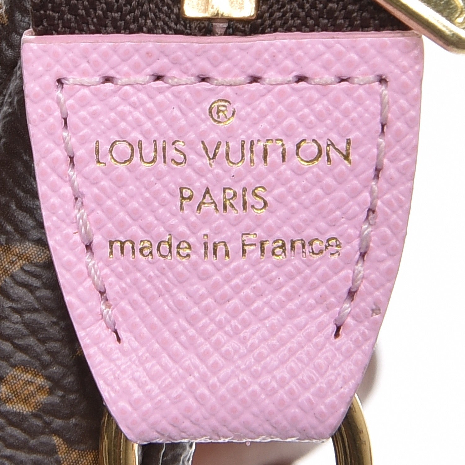 Louis Vuitton Monogram 2016 Christmas Animation Mini Pochette Accessories Rose Ballerine 6 of 7