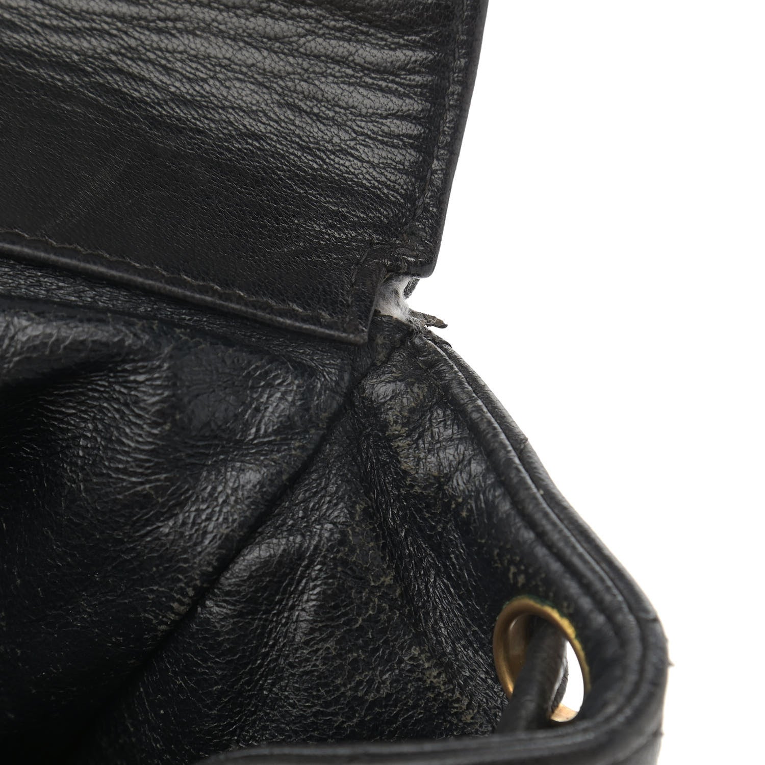 Chanel Lambskin Quilted Backpack Black 11 of 11
