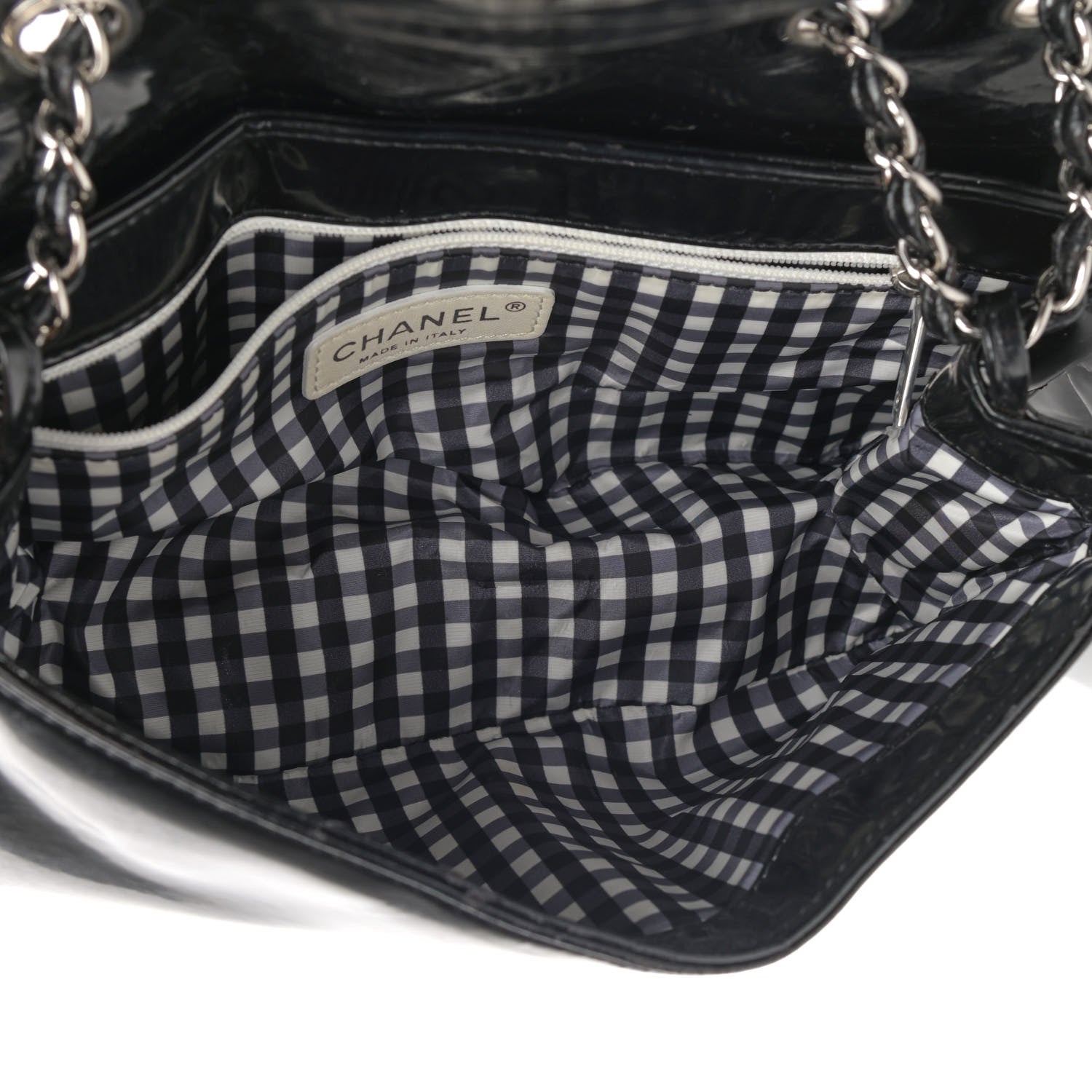 Chanel Vinyl Small Lipstick Flap Black 4 of 15