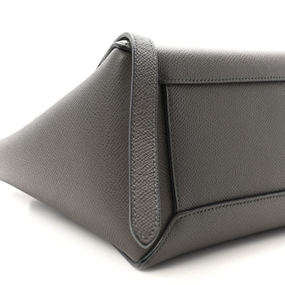 Celine Grained Calfskin Micro Belt Bag Grey 9 of 10