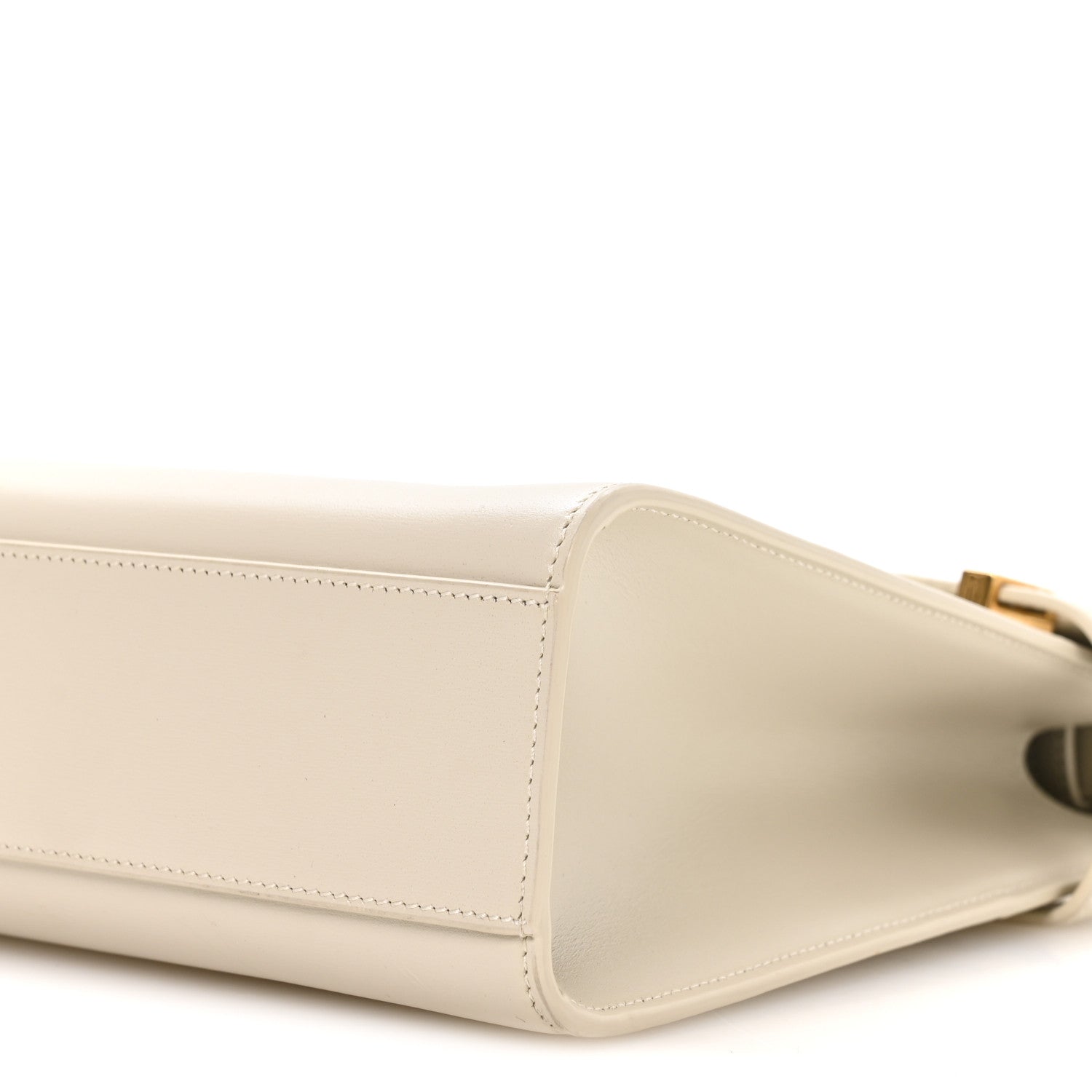 Saint Laurent Smooth Calfskin Manhattan Shoulder Bag Crema Soft 10 of 10
