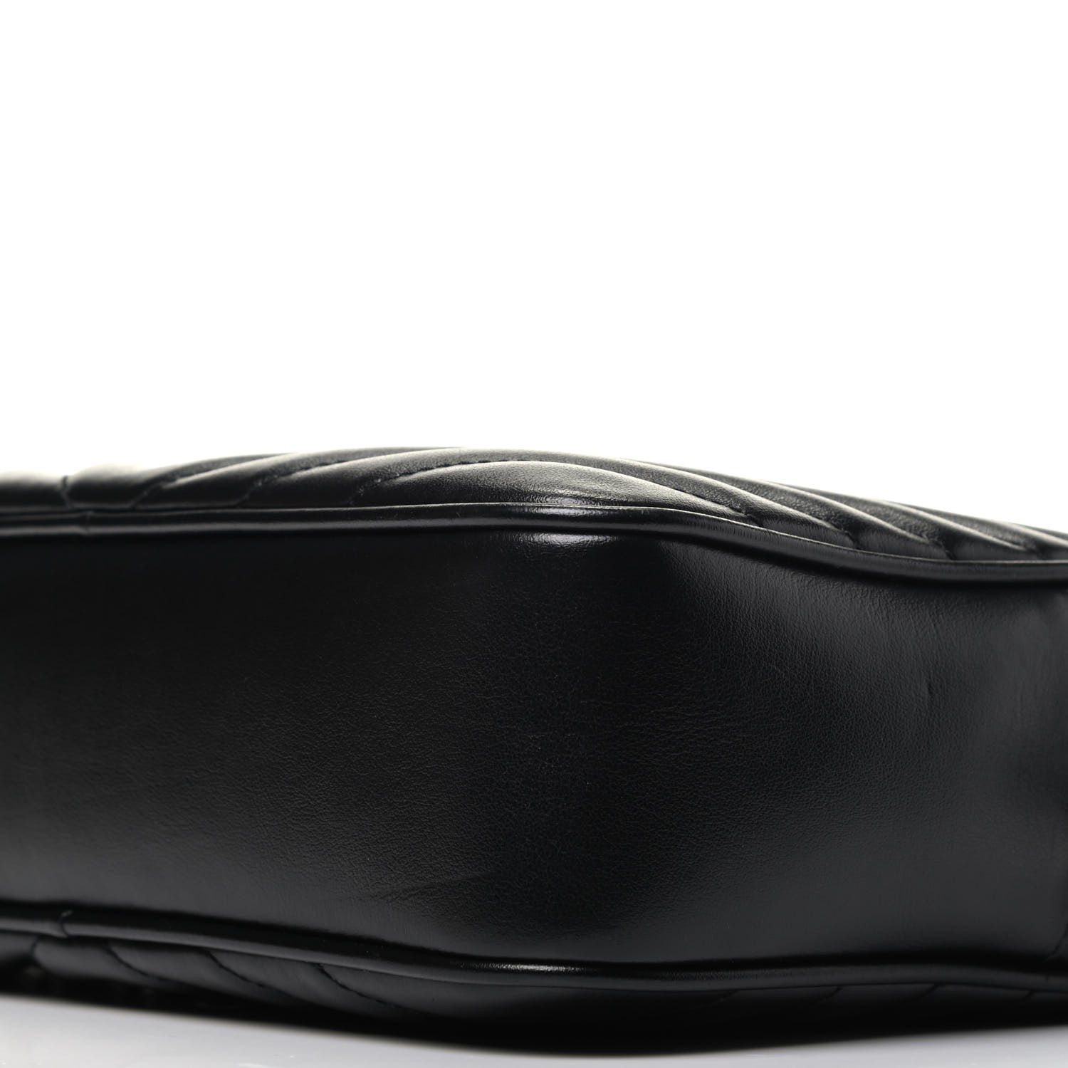Saint Laurent Calfskin Matelasse Monogram Lou Camera Bag Black 9 of 9
