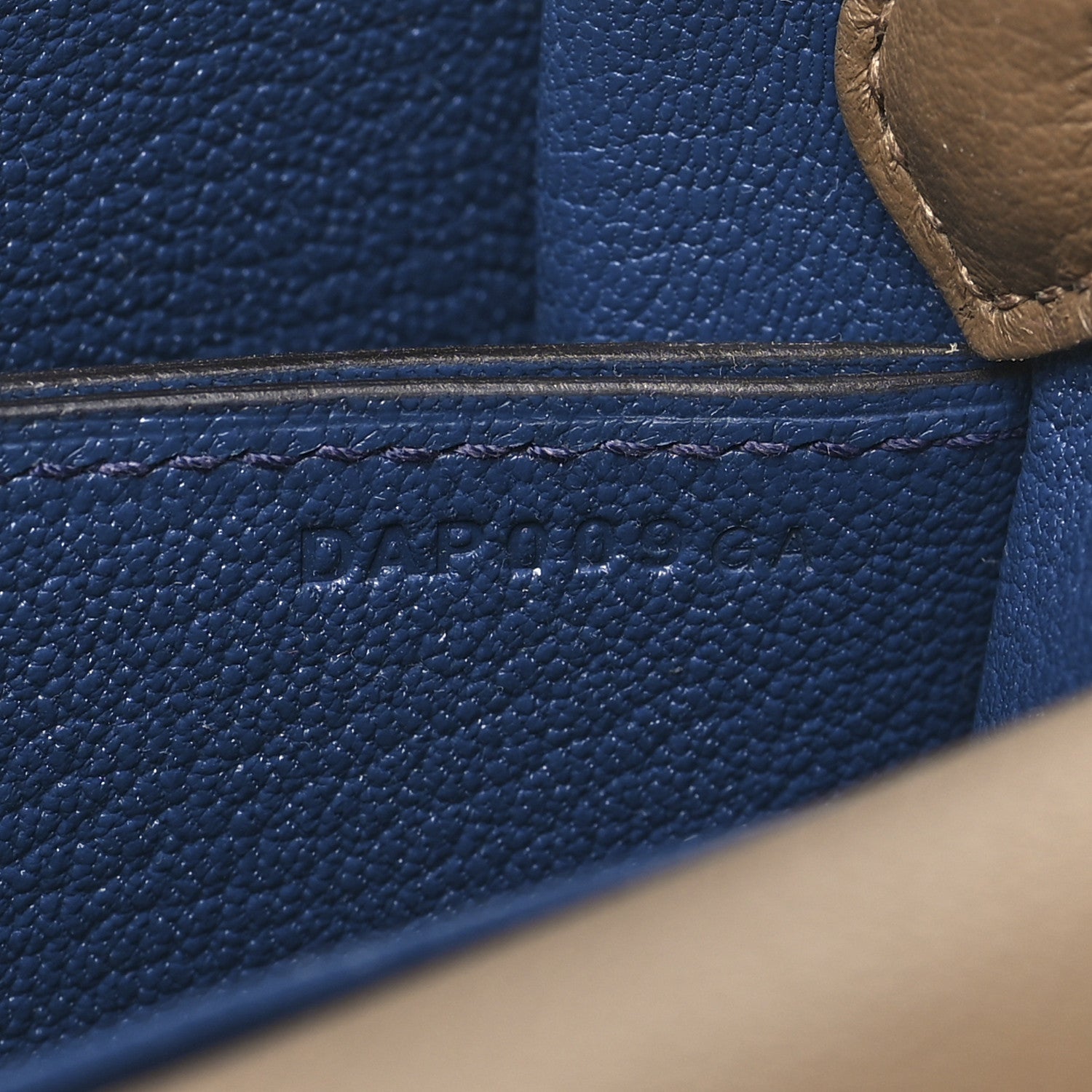 Hermes Evercolor Verso Mini Sac Roulis Beige De Weimar Bleu De Malte 7 of 10