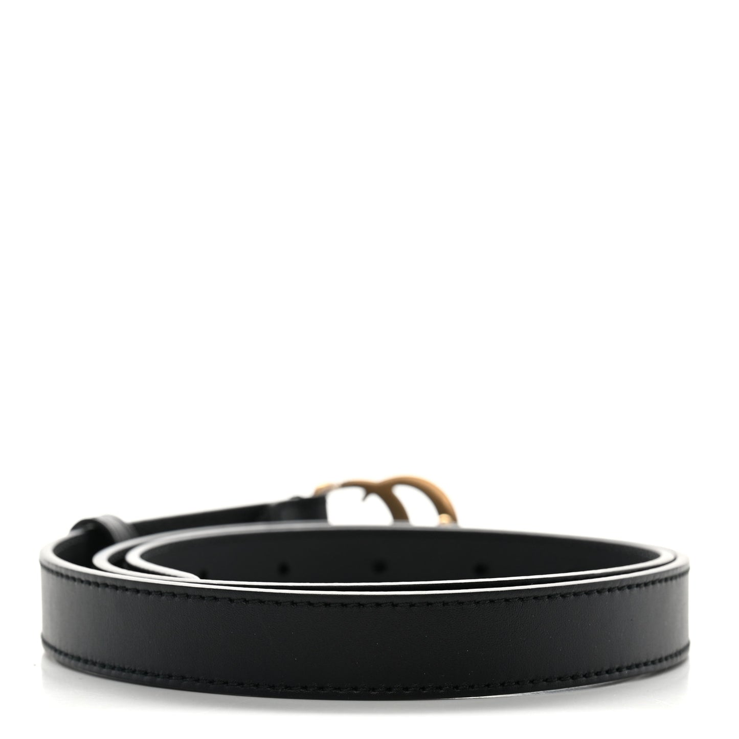Calfskin Double G 20mm Belt 85 34 Black