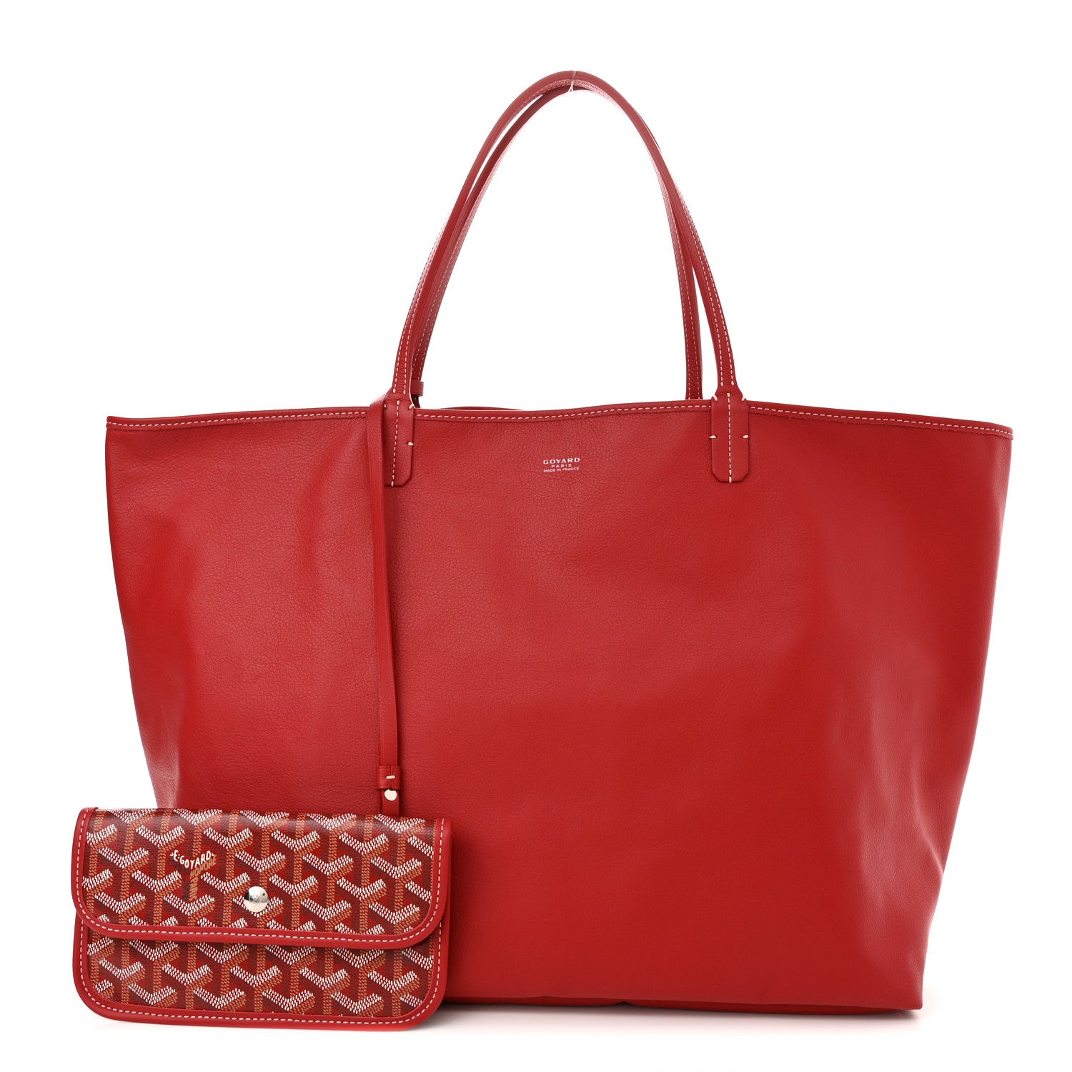Goyard Goyardine Reversible Anjou GM Red 2 of 15