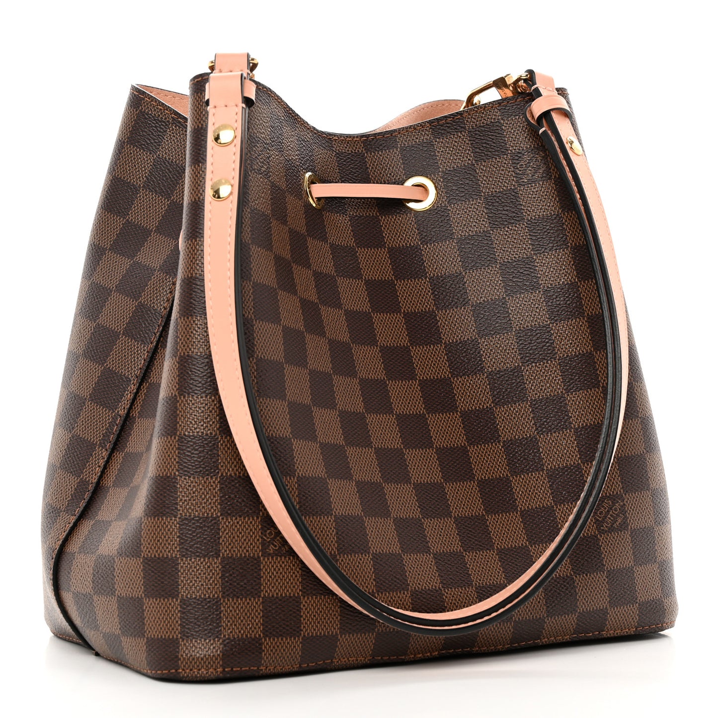 Damier Ebene Neonoe MM Venus Pink