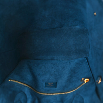 Louis Vuitton Empreinte Monogram Giant Neverfull MM Degrade Bleu 6 of 10