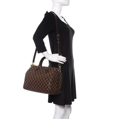 Louis Vuitton Damier Ebene Speedy Bandouliere 30 2 of 13