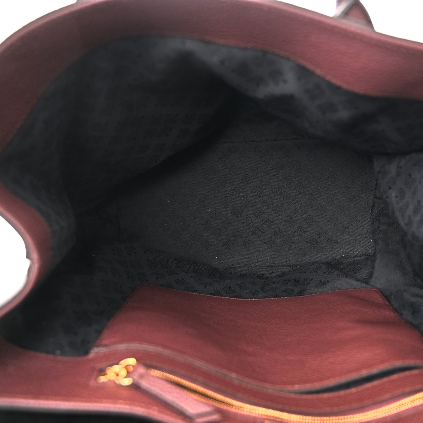Classic Grain Calfskin Small Bayswater Backpack Oxblood