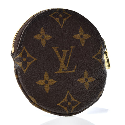 Louis Vuitton Monogram 2019 Christmas Animation Round Coin Purse Blue 3 of 7