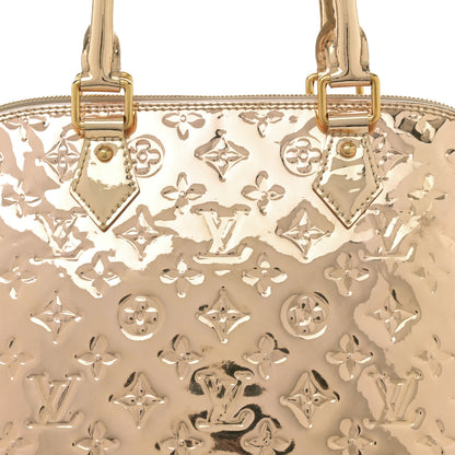 Louis Vuitton Monogram Miroir Alma MM Dore Gold 8 of 15