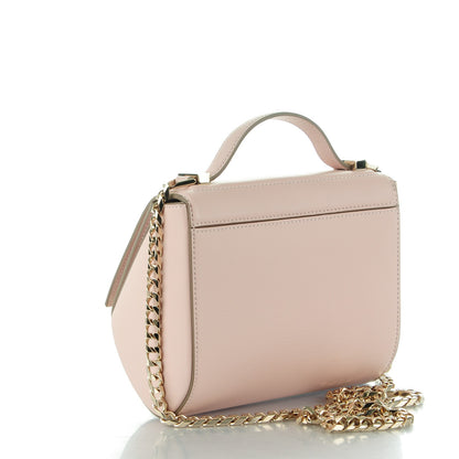 Givenchy Textured Calfskin Mini Pandora Box Chain Crossbody Bag Powder Pink 3 of 7