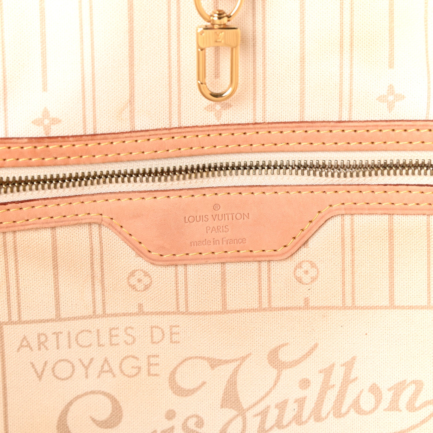 Louis Vuitton Damier Azur Neverfull GM 6 of 9