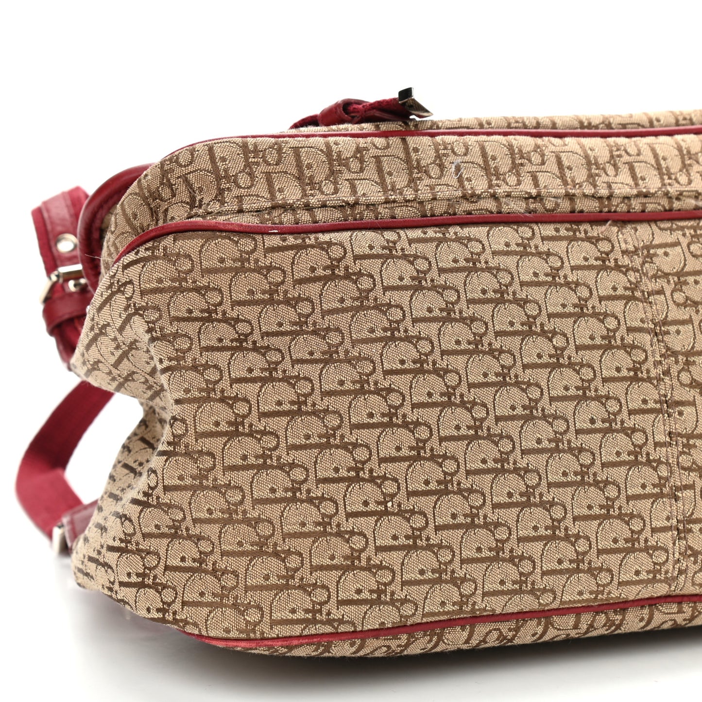 Monogram Tote Red