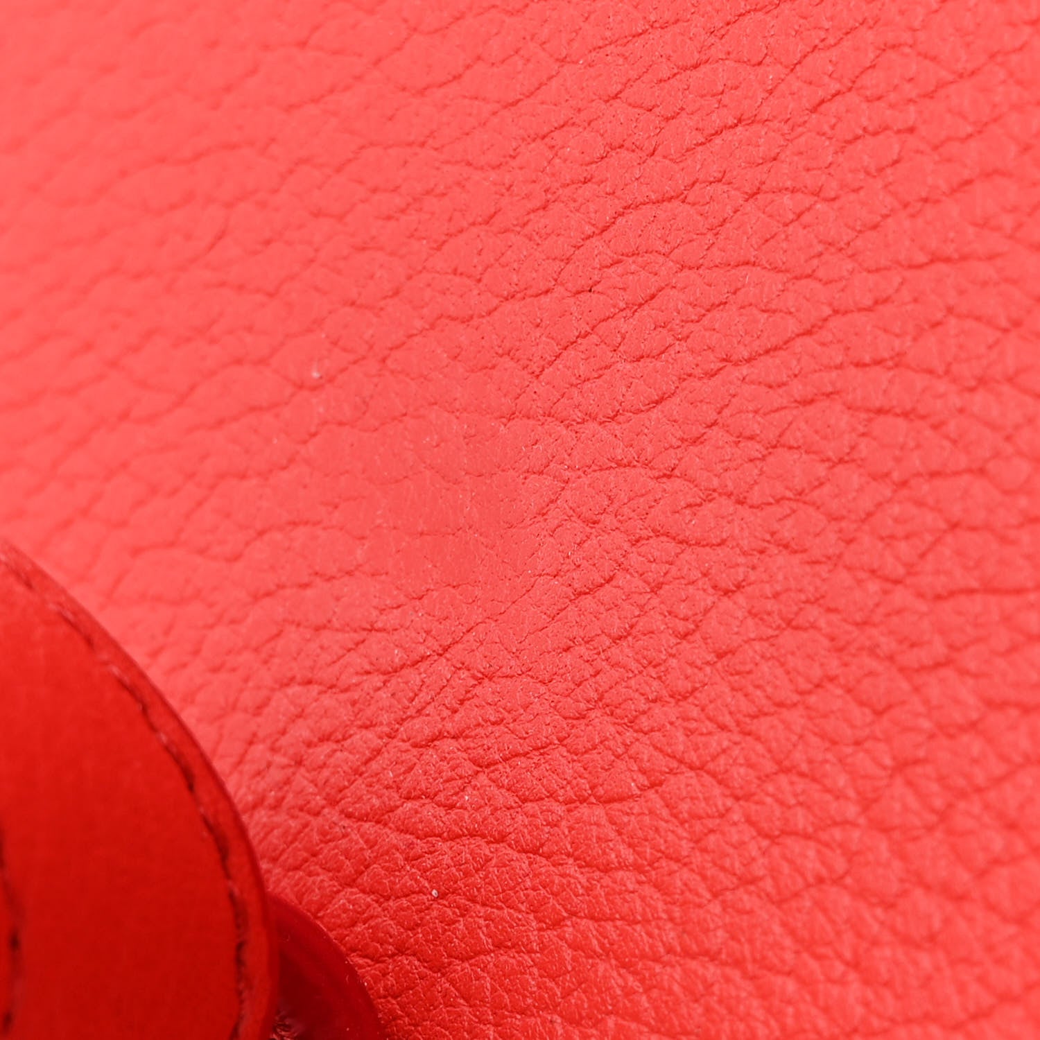 Celine Crisped Calfskin Small Tie Knot Tote Vermillion 15 of 18