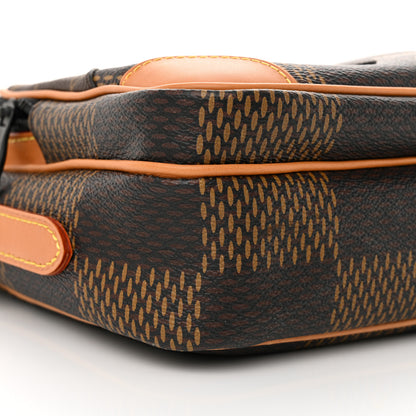 Louis Vuitton x NIGO Giant Damier Ebene Monogram Nil Messenger 9 of 12