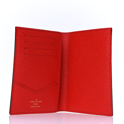Louis Vuitton Monogram 2019 Christmas Animation Passport Cover Rouge 3 of 5