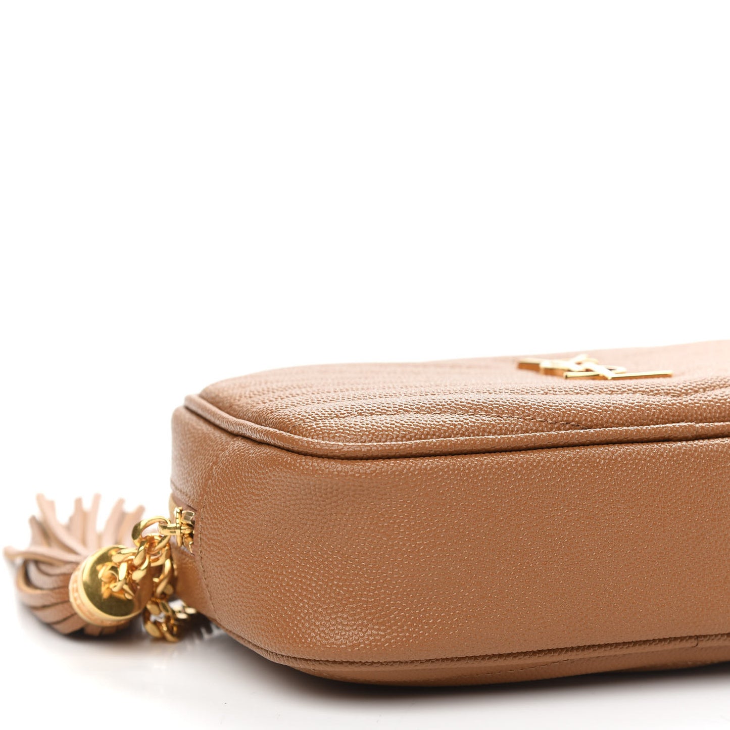 Grain De Poudre Matelasse Monogram Mini Lou Camera Bag Dune