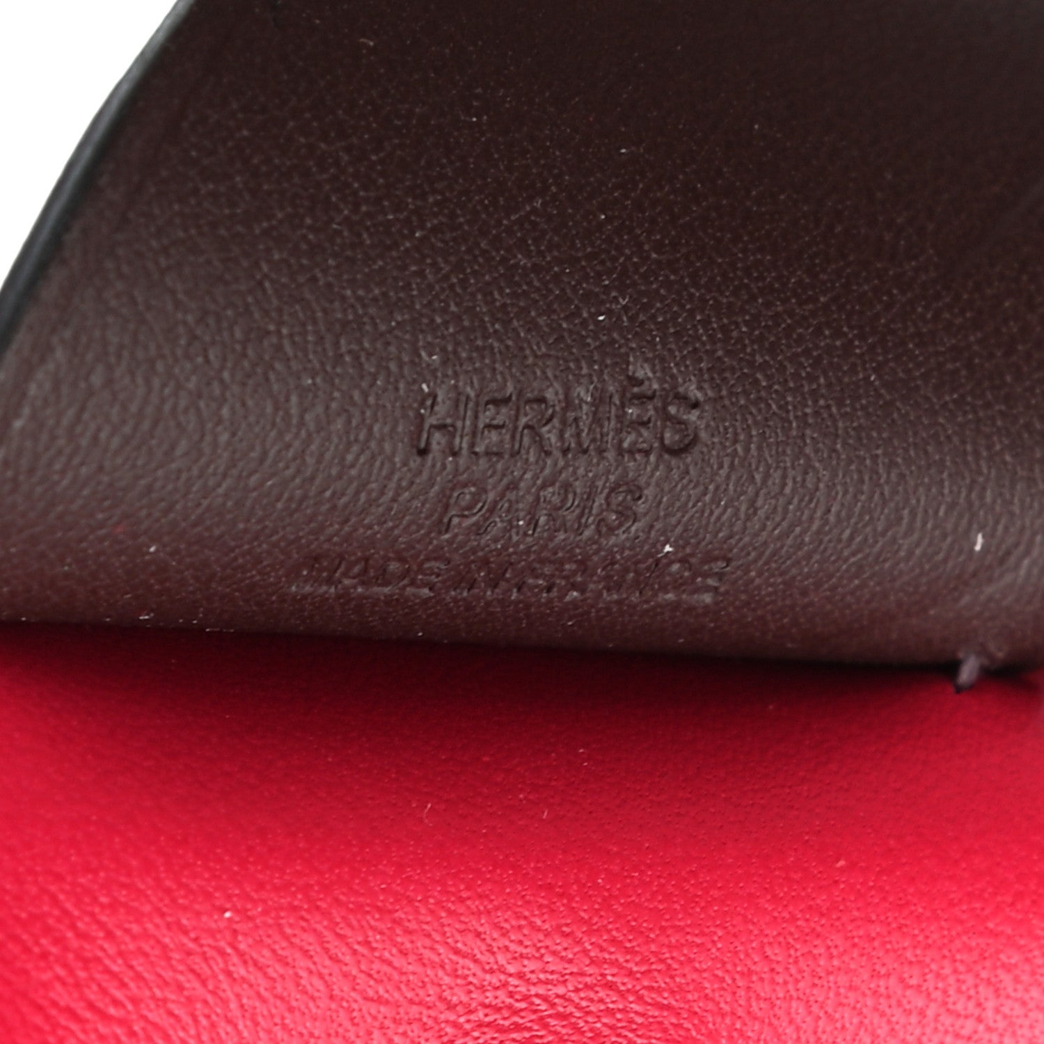 Hermes Milo Lambskin Grigri Rodeo Pegase Horse Bag Charm MM Framboise Rose Sakura Rouge Sellier 3 of 4